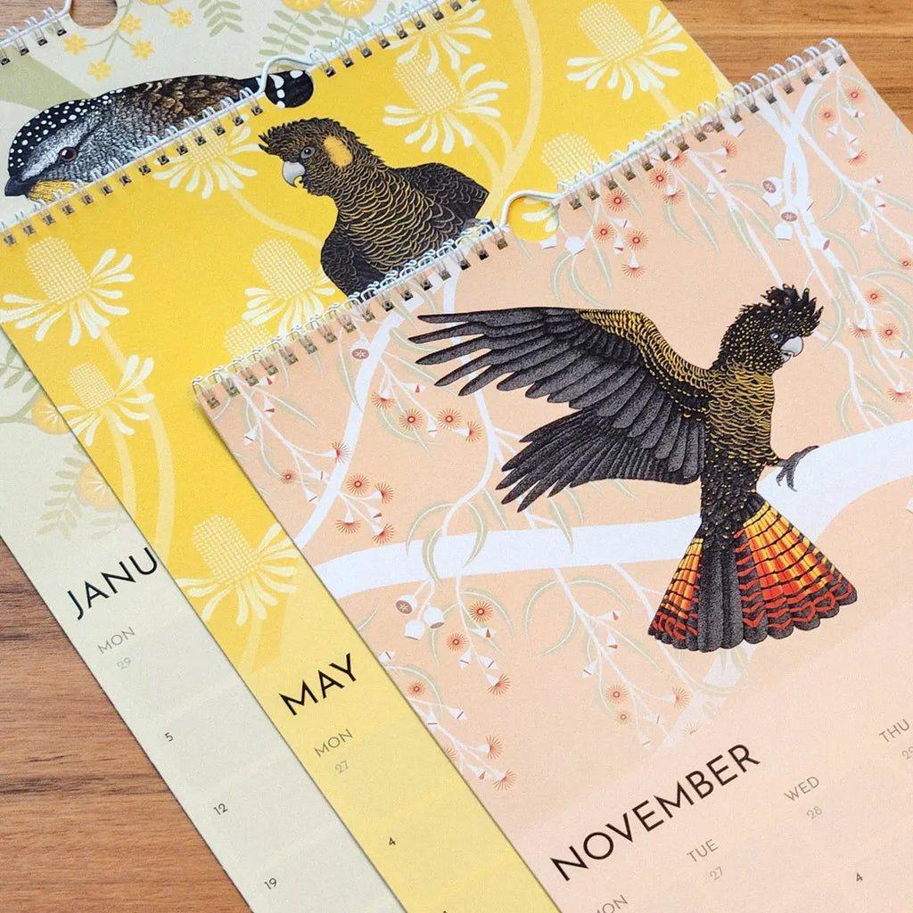 Australian Bird Life Calendar 2026 Wattletail