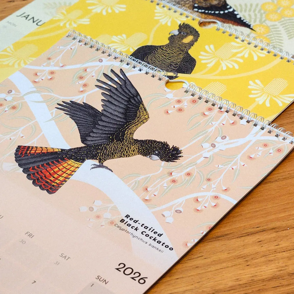 Australian Bird Life Calendar 2026 Wattletail