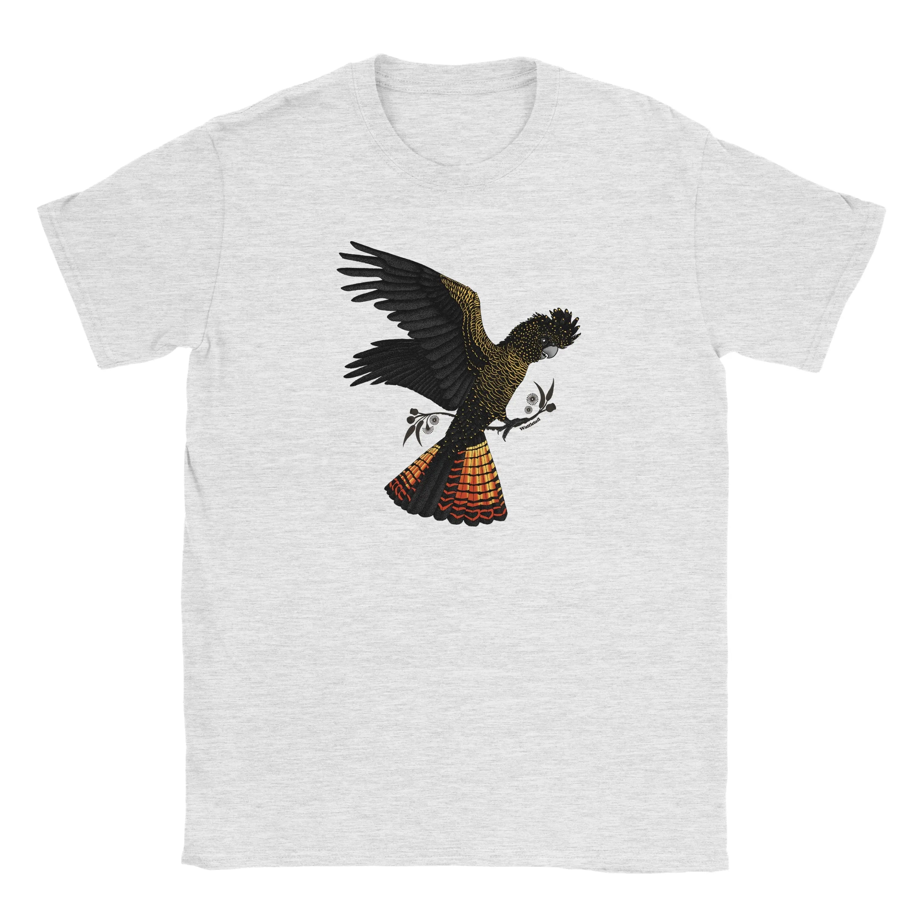 Red-tailed Black Cockatoo Classic Kids Crewneck T-shirt Wattletail