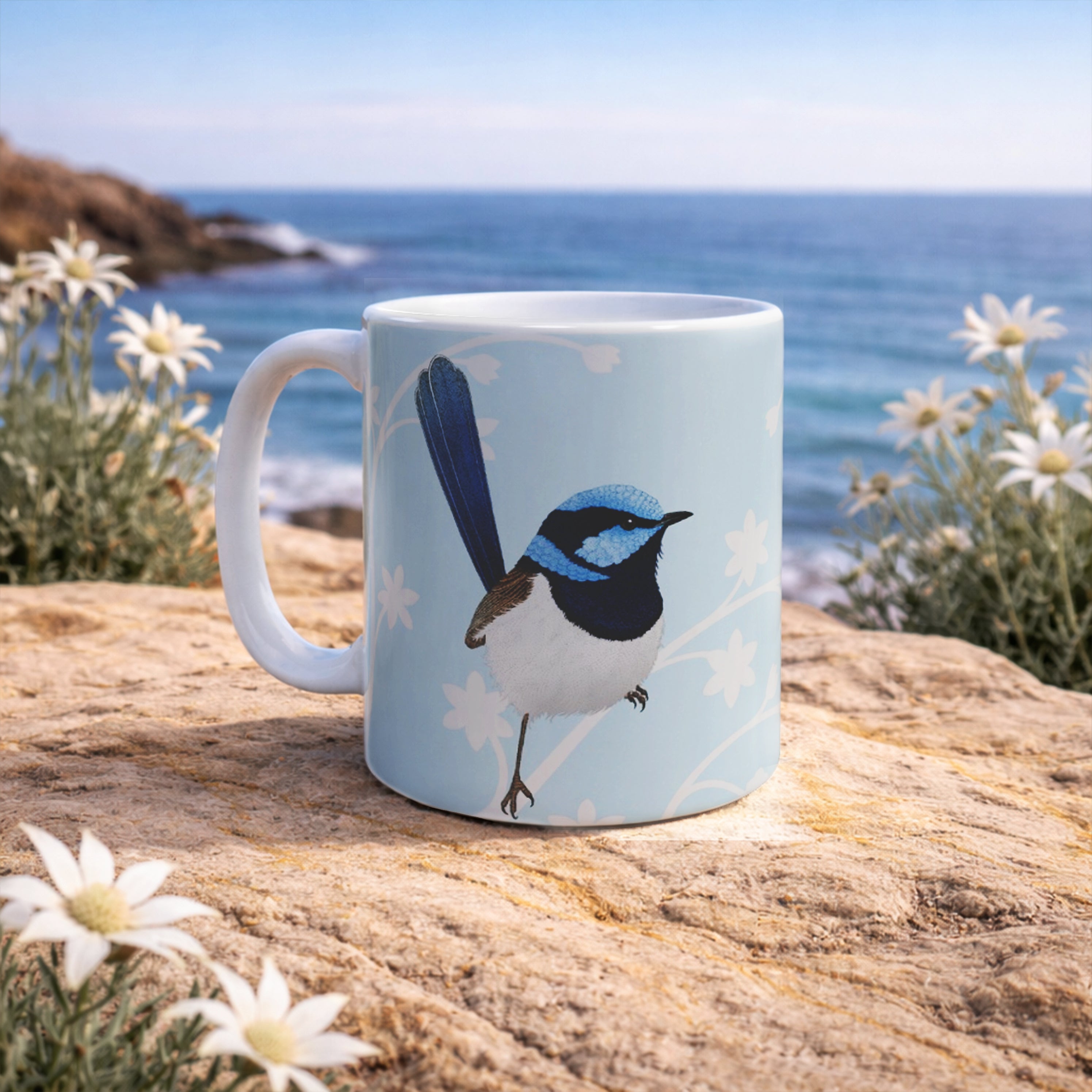 Superb Fairywren 11oz Ceramic Mug Wattletail