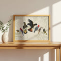 Australian Birds on Gumtree Poster Wattletail
