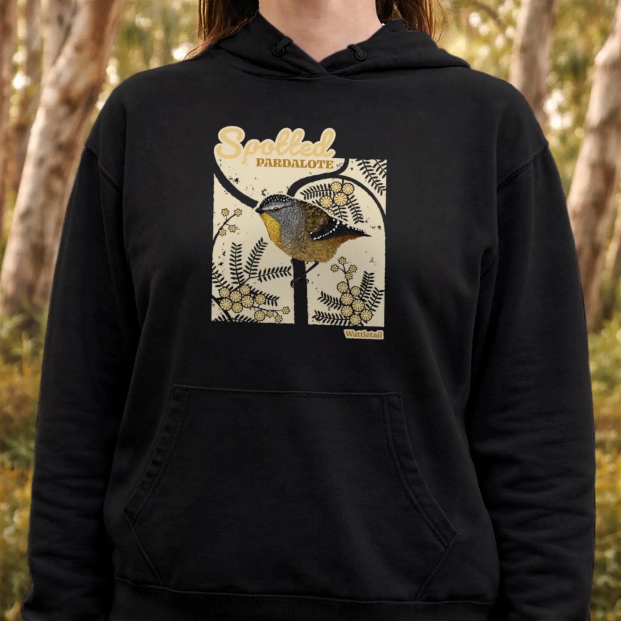 Spotted Pardalote Unisex Pullover Hoodie Wattletail