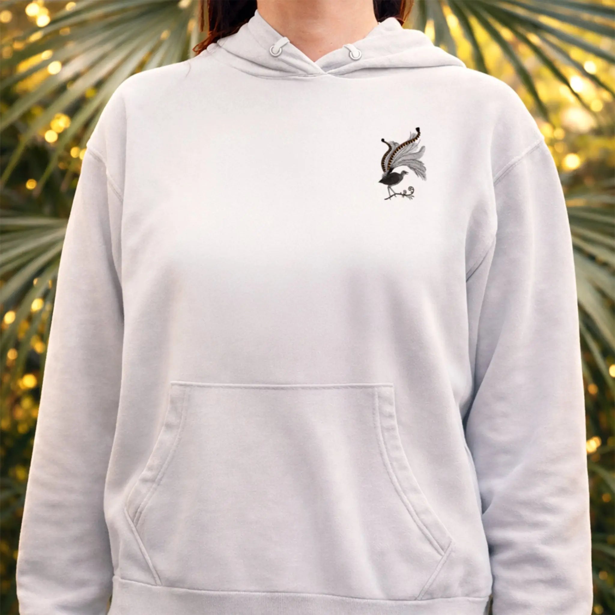 Superb Lyrebird Unisex Pullover Hoodie Wattletail