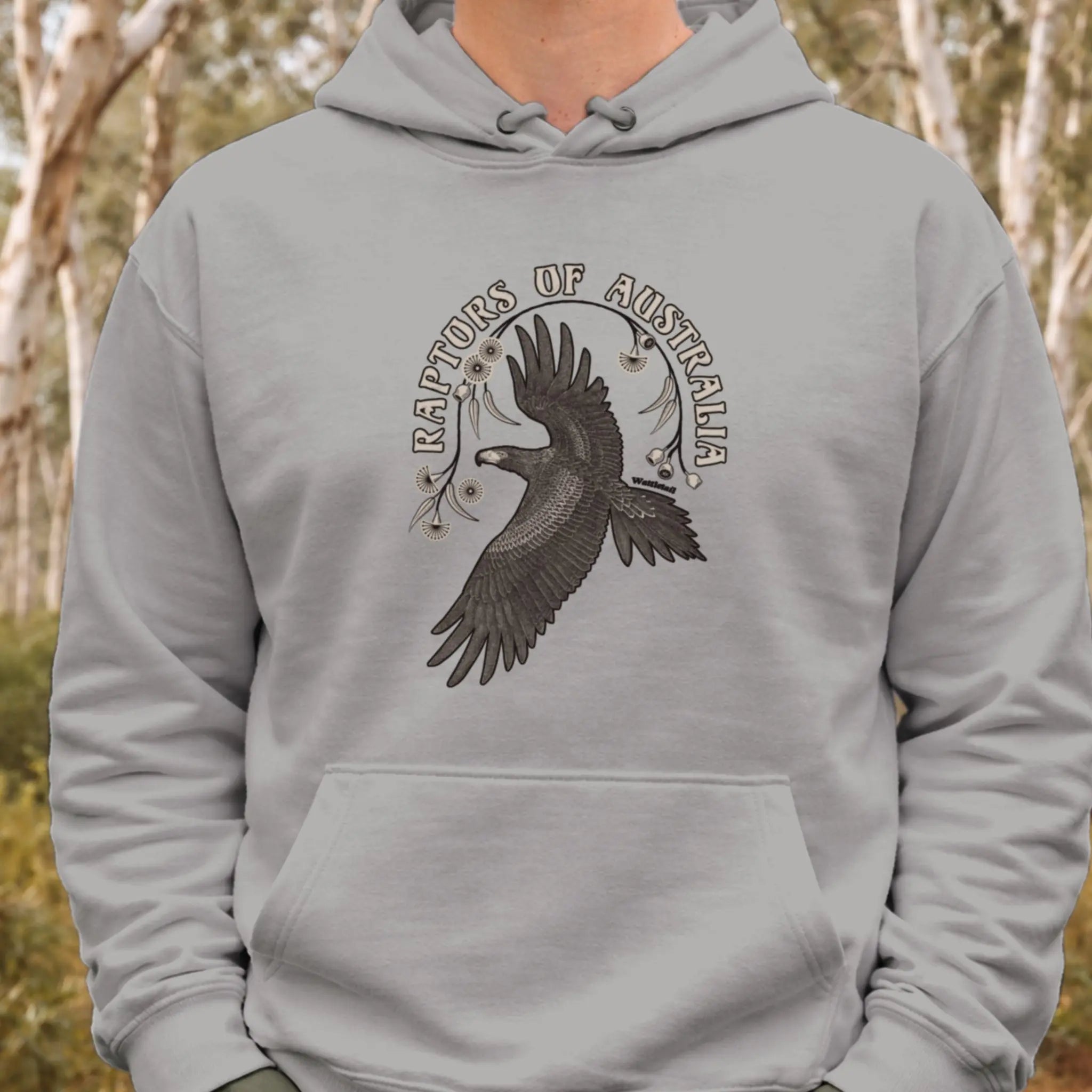 Wedge-tailed Eagle Unisex Pullover Hoodie Wattletail