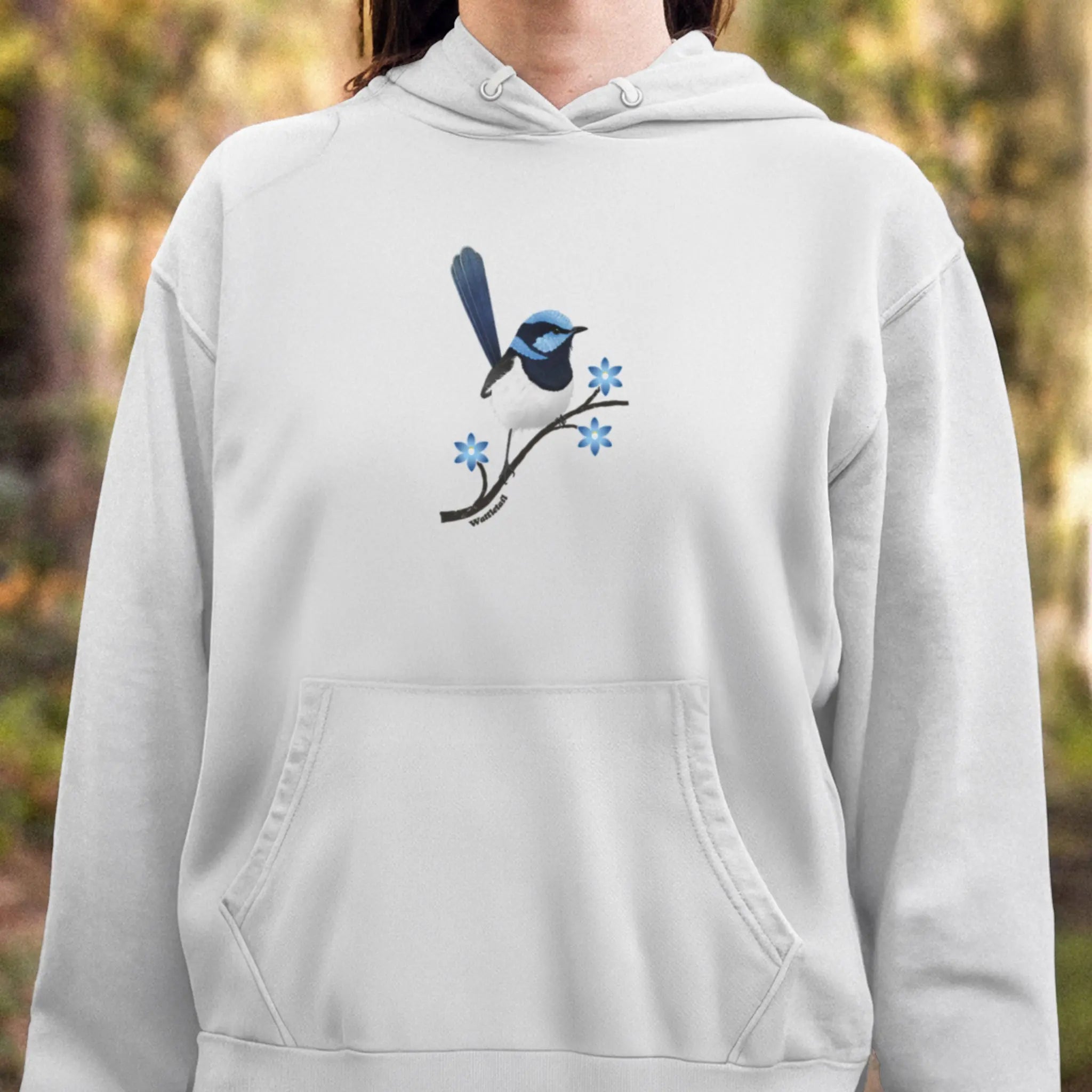 Superb Fairywren Unisex Pullover Hoodie Wattletail