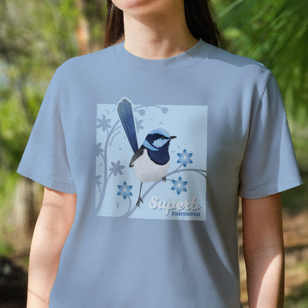Superb Fairywren Unisex Shirt Wattletail