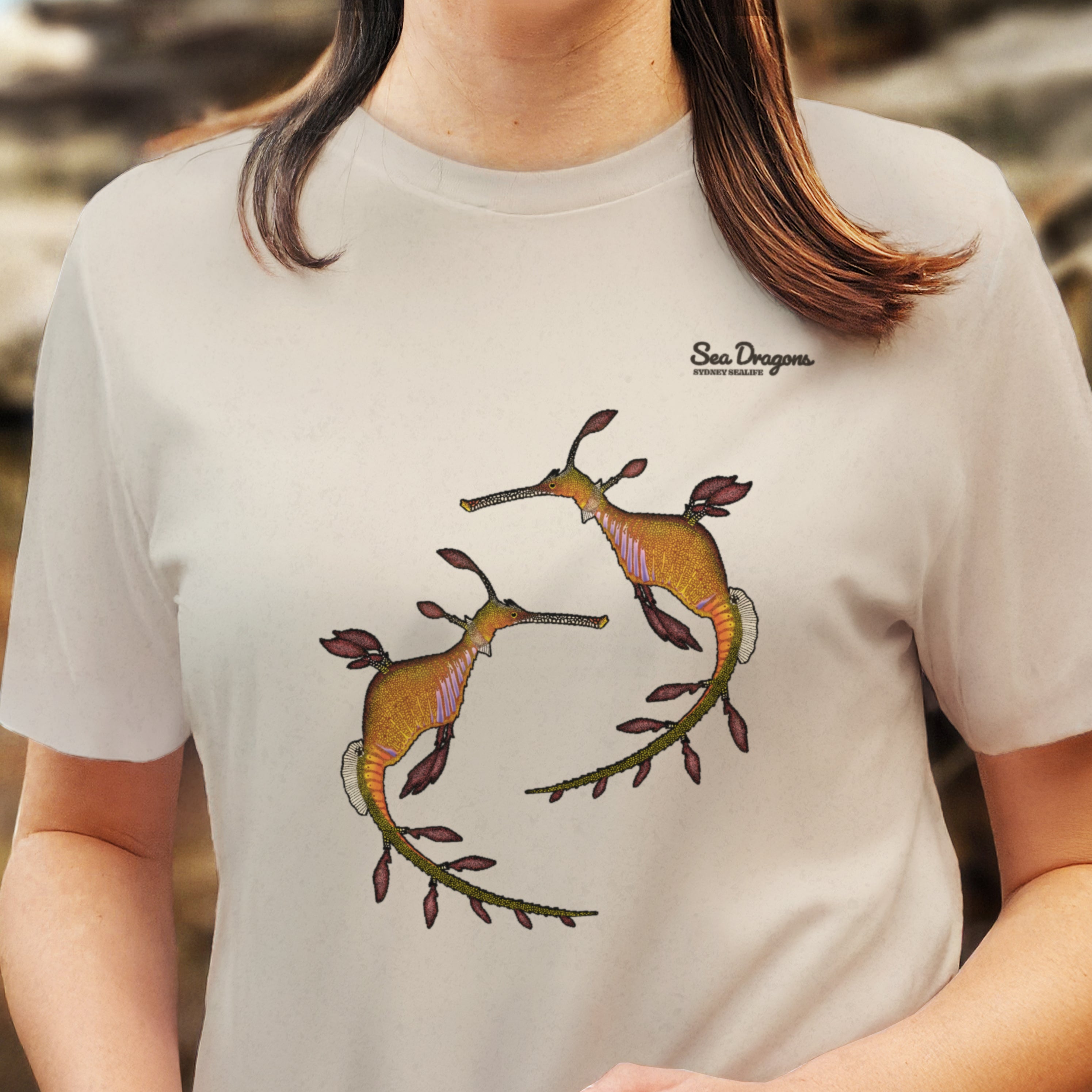 Weedy Seadragon Graphic Style Tee Wattletail