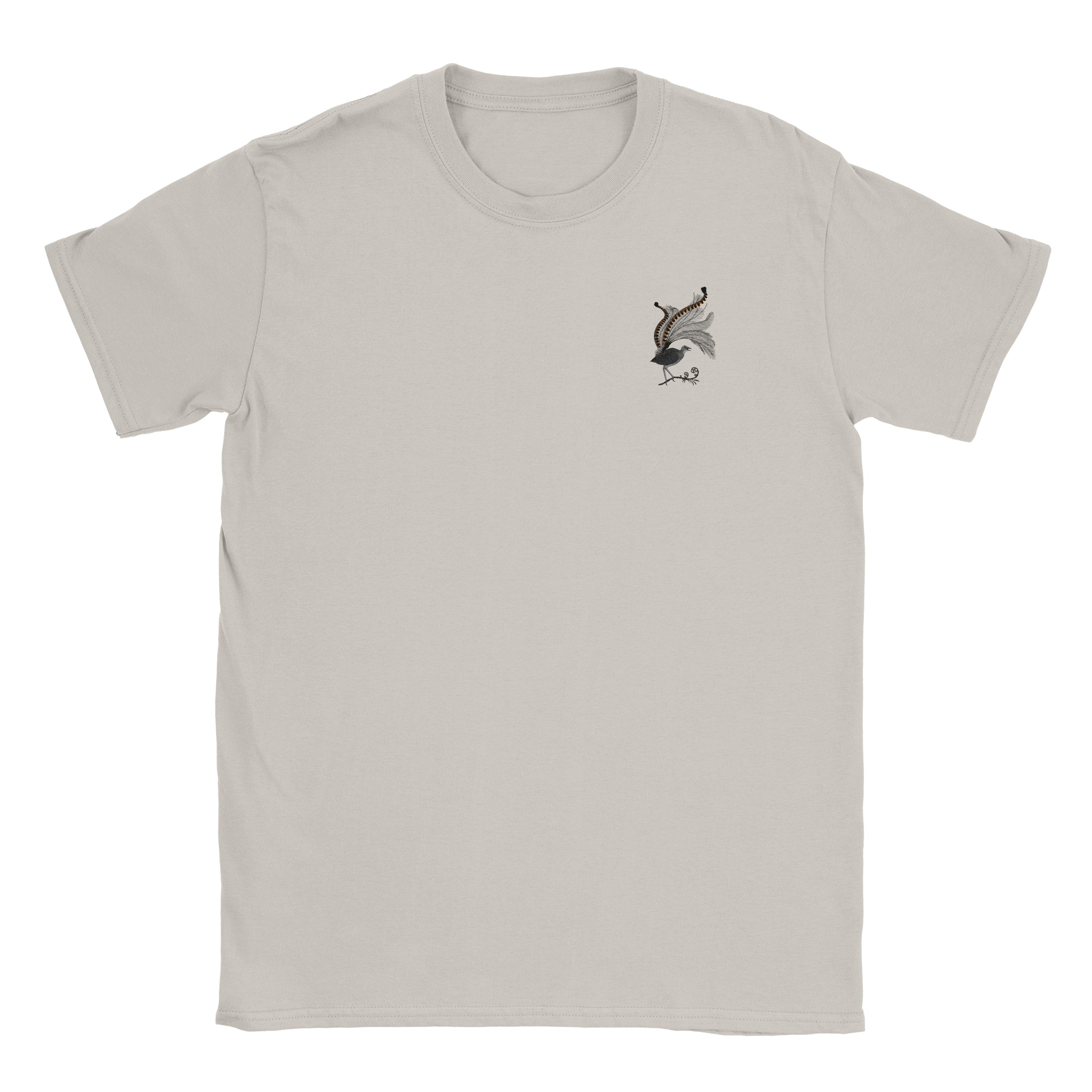 Superb Lyrebird Front Unisex Graphic Tee Wattletail