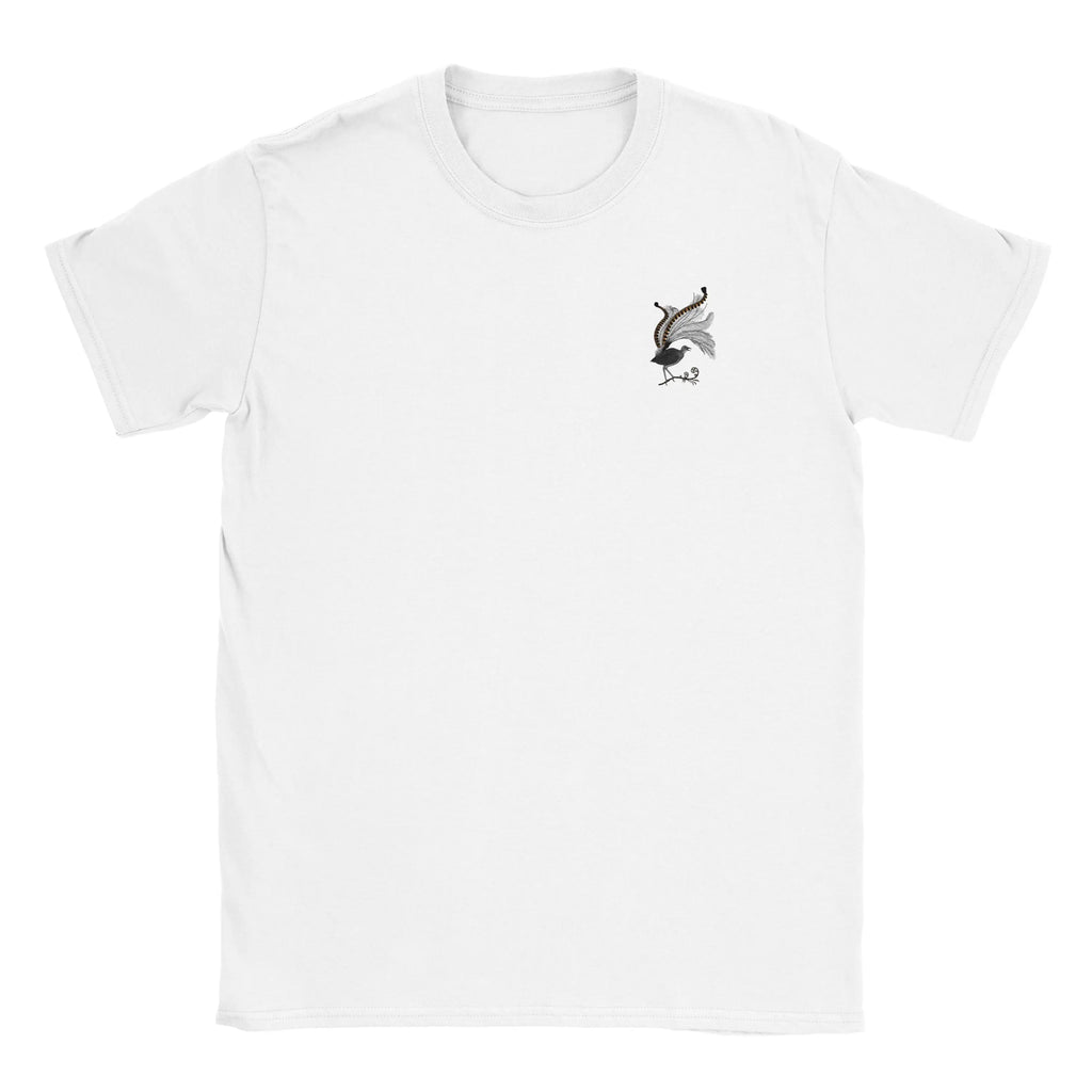 Superb Lyrebird Front Unisex Graphic Tee Wattletail