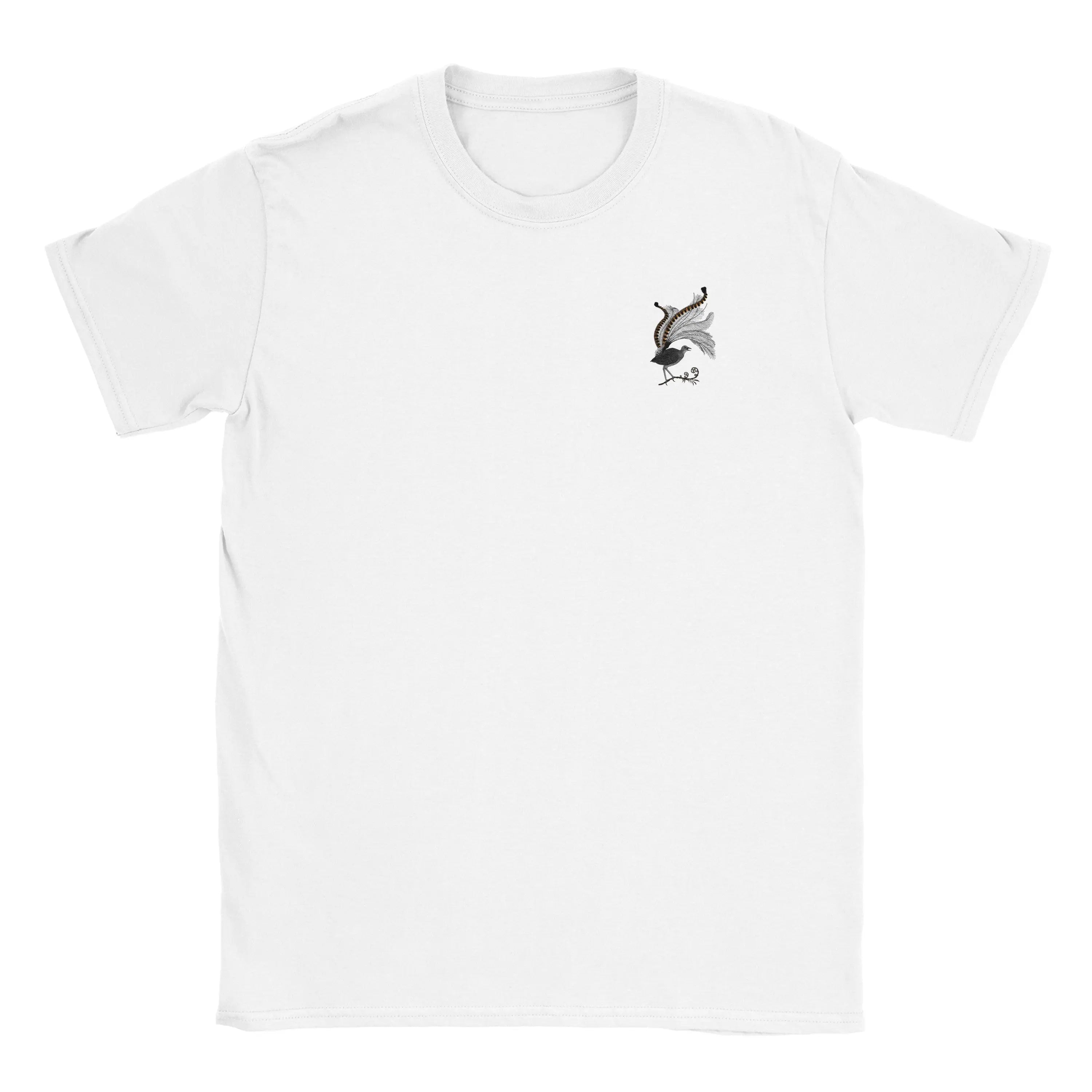 Superb Lyrebird Front Unisex Graphic Tee Wattletail